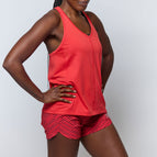 Hot Coral Ruby Stripe / XS