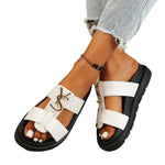 Open Toe Flat Sandals