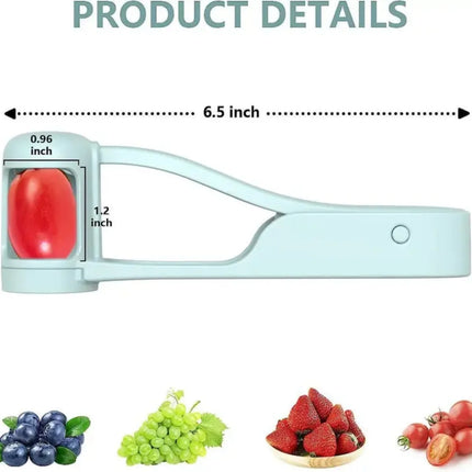 Tomato Slicer Cutter Grape Tools Cherry Fruit Salad Splitter Artifact for Toddlers Small Kitchen Accessories Cut Gadget for Baby