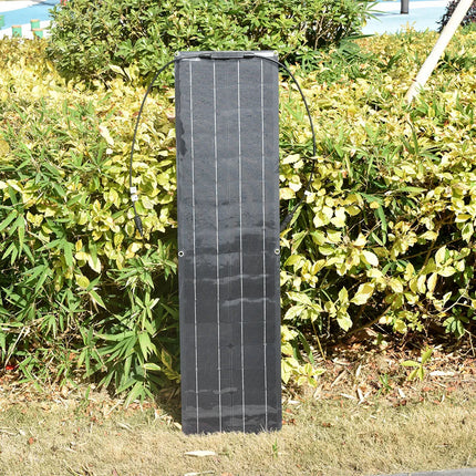 50W 100W Monocrystalline Flexible Solar Panel Kit 12V Battery Charger System For Home Camping Car RV Boat Off-grid Applications