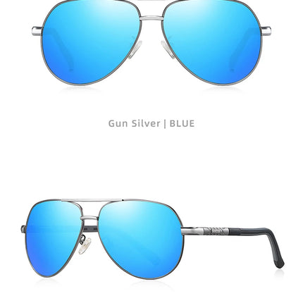 BARCUR Aluminum Vintage Men's Sunglasses Men Polarized Coating Classic Sun Glasses Women Shade Male Driving Accessories Eyewear
