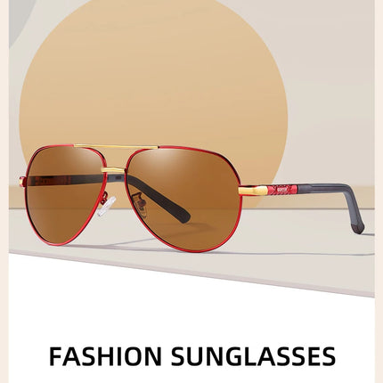 BARCUR Aluminum Vintage Men's Sunglasses Men Polarized Coating Classic Sun Glasses Women Shade Male Driving Accessories Eyewear