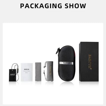 BARCUR Aluminum Vintage Men's Sunglasses Men Polarized Coating Classic Sun Glasses Women Shade Male Driving Accessories Eyewear