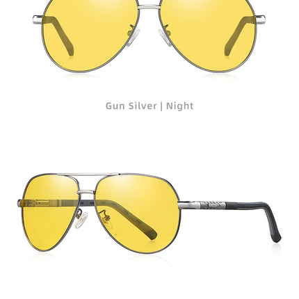BARCUR Aluminum Vintage Men's Sunglasses Men Polarized Coating Classic Sun Glasses Women Shade Male Driving Accessories Eyewear
