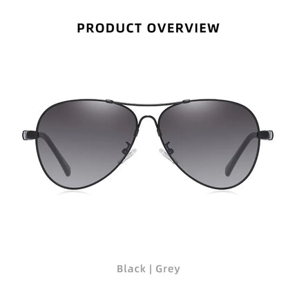 BARCUR Design Titanium Alloy Sunglasses Polarized Men's Sun Glasses Women Pilot Gradient Eyewear Mirror Shades Oculos De Sol