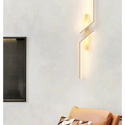 Modern LED Wall Lamp Minimalist Led 13W-18W Light Bedroom Bedside Long Strip Wall Sconces Living Room Home Indoor Lighting