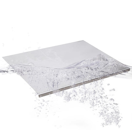 Non-Slip Stainless Steel Cutting Board Countertop Cutting Board Cooking Utility Gadgets for Vegetables Dough Pastry Fruits Meat