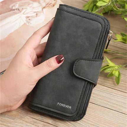 Women Wallets Fashion Lady Wristlet Handbags Long Money Bag Zipper Coin Purse Cards ID Holder Clutch Woman Wallet Burse Notecase