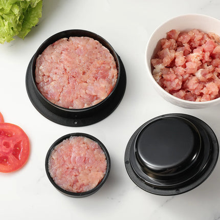 Hamburger Meat Press Maker Round Shape Non-Stick Stuffed Burger Patties Beef Grill Pie Press Mould Maker Kitchen Accessories ﻿