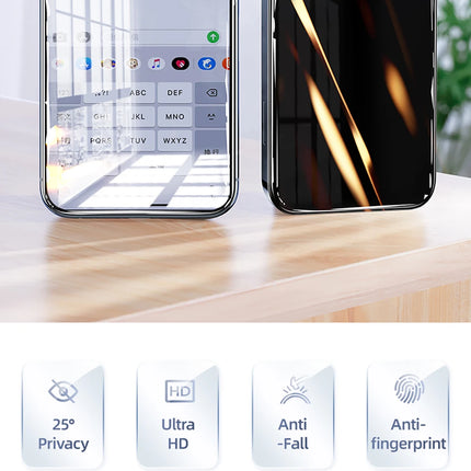 Private Screen Protector For iPhone 14 13 12 Pro Max X XS MAX XR Anti-Spy Tempered Glass For iPhone 13 Pro 12  11 Glass Joyroom
