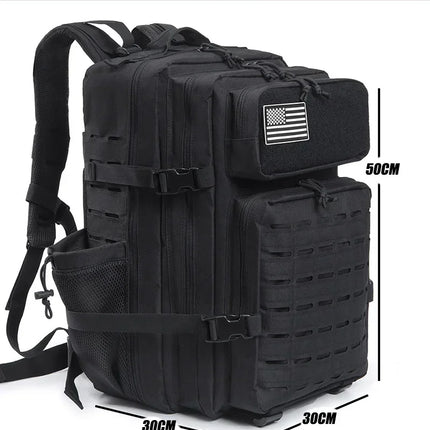 25L/45L Men's and Women's Tactical Backpacks , Outdoor Activities, Small School Backpacks with Water Bottle Holder