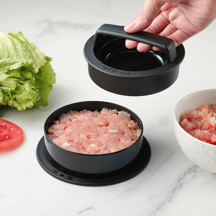 Hamburger Meat Press Maker Round Shape Non-Stick Stuffed Burger Patties Beef Grill Pie Press Mould Maker Kitchen Accessories ﻿