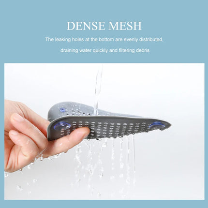 Silicone Sink Strainer, Shower Drain Plug Hair Catcher, Bathtub Kitchen Sink Filter Screen Bathroom Accessories