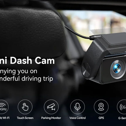 REDTIGER A4 Dash Camera Front and Rear 4k Dash Cam Drive Recorder for WiFi GPS Car Dvr for 24H Parking Mode Black Box for Car