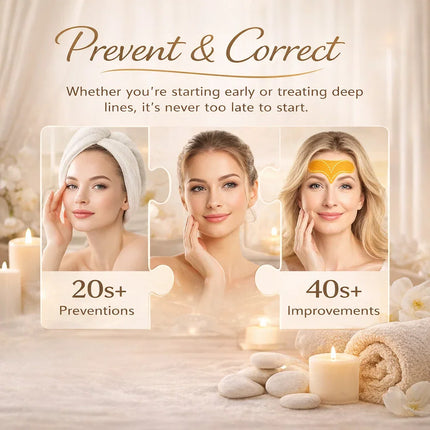 Forehead Wrinkle Patches 10Pcs Facial Smoothing Strip for Frown Lines and Lines Anti Wrinkle Face Tape with Jojoba Oil Skin Lift