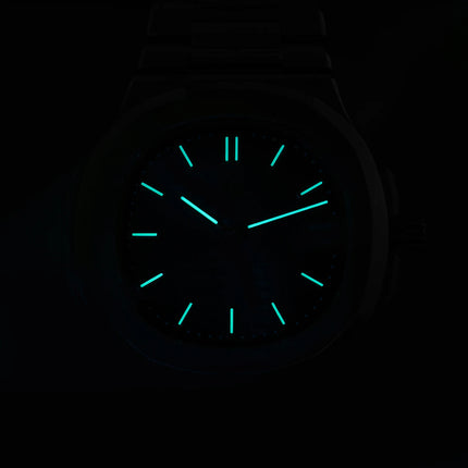 Watchdives WD0013 Quartz Watch Ronda 714 Movement 316L Stainless Steel Sapphire Crystal Super Luminous Waterproof Men Watches