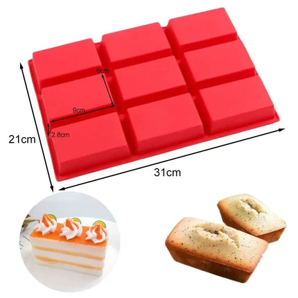 20 Design Silicone Mold For Baking Chocolate Fondant Cake Baking Mold Non-Stick Baking Pan Pastry Doughnut Dessert Making Tools