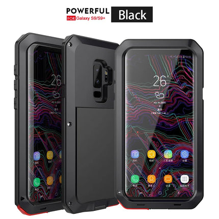 For Samsung Galaxy S24 S23 S22 S21 Ultra S10 S20 Plus Note 20 10 Luxury Armor Metal Heavy Duty Protection Case Shockproof Cover