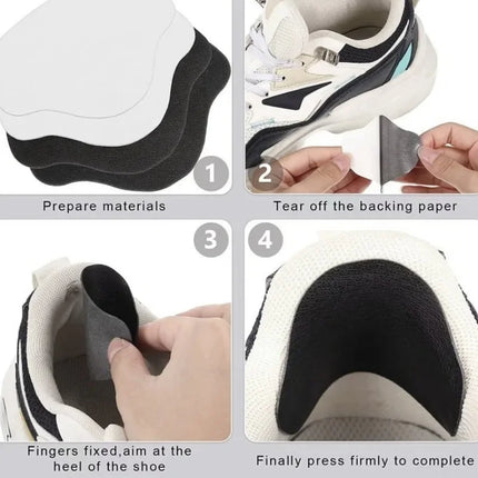6/12PCS Sports Shoes Repair Stickers Patch Heel Protective Cover Anti-wear Comfortable Footbed Invisible RepairHeel