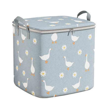 2025 Cotton Quilt Storage Bag Large Capacity Quilt Storage Box Non Woven Clothes Special Storage Moving Luggage Bag Portable