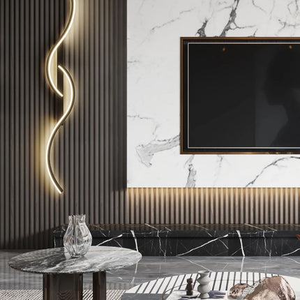 Modern LED Wall Lamp Minimalist Led Light Bedroom Bedside Long Strip Wall Sconces Living Room Home Indoor Lighting Fixture