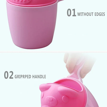 Baby Shampoo Rinse Cup Protect Your Baby Eyes Multifunctional Bathing Supplies Shower Tools for Kids