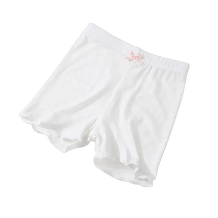 Girls Summer Fashionable and Cute Solid Modal Safety Pants Girls Soft Breathable Safe Leggings Girls Dance Training Safety Pants