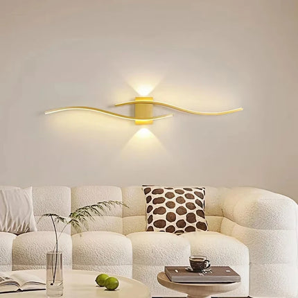 Modern LED Wall Lights Background Bedroom Bedside Aisle Wall Sconce Light Indoor Decoration LED Wall Lamps AC85-265V