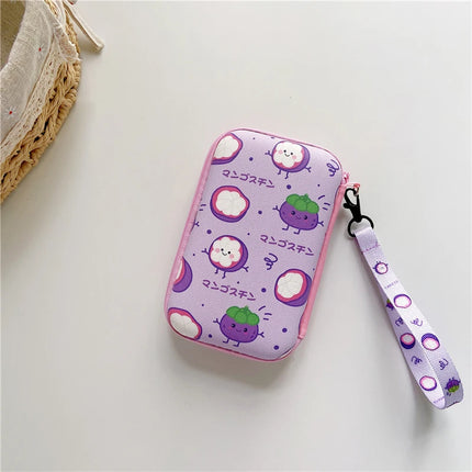 Lanyards Storage Bag Case For R36S R36H RG35XX H R36 Ultra K36 Video Game Console Handbag Pouch Protective Cover Box Accessories