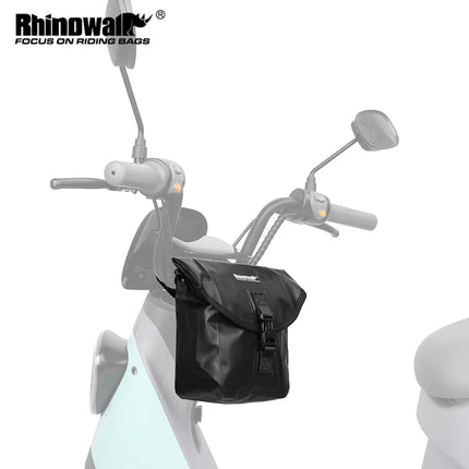 Rhinowalk Electric Scooter Handlebar Bag Waterproof Pannier Bag Multifunction Outdoor Riding Bag Portable Shoulder Bag 2023 New