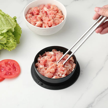 Hamburger Meat Press Maker Round Shape Non-Stick Stuffed Burger Patties Beef Grill Pie Press Mould Maker Kitchen Accessories ﻿