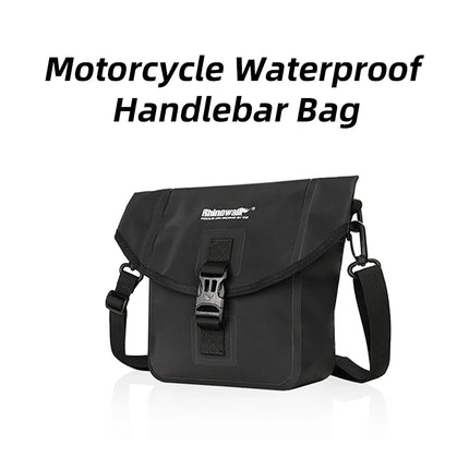 Rhinowalk Electric Scooter Handlebar Bag Waterproof Pannier Bag Multifunction Outdoor Riding Bag Portable Shoulder Bag 2023 New