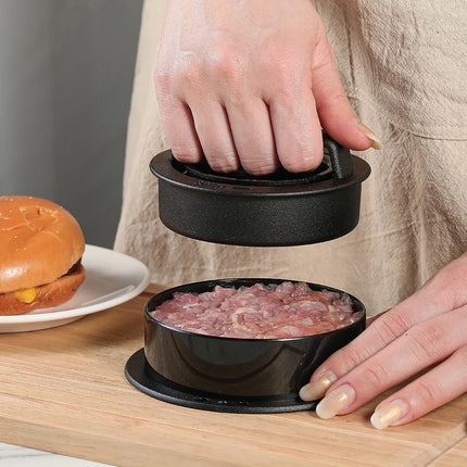 Hamburger Meat Press Maker Round Shape Non-Stick Stuffed Burger Patties Beef Grill Pie Press Mould Maker Kitchen Accessories ﻿