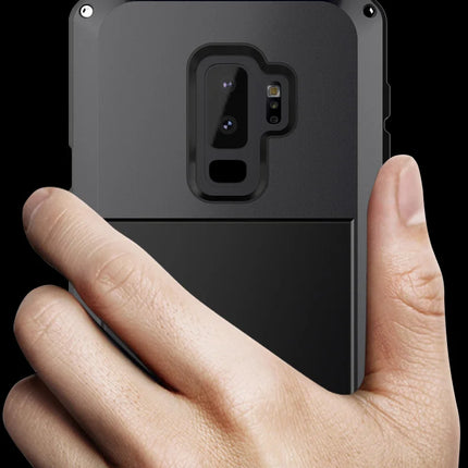 For Samsung Galaxy S24 S23 S22 S21 Ultra S10 S20 Plus Note 20 10 Luxury Armor Metal Heavy Duty Protection Case Shockproof Cover