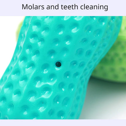 Dog Chewing Toy Simulation Peanut Squeaking Plaything Grinding Teeth Cleaning Anti Bite Rubber Cat Pet Toy Interactive Chew