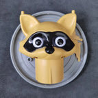 1pc yellow Raccoon / United States