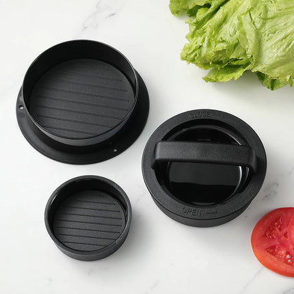 Hamburger Meat Press Maker Round Shape Non-Stick Stuffed Burger Patties Beef Grill Pie Press Mould Maker Kitchen Accessories ﻿