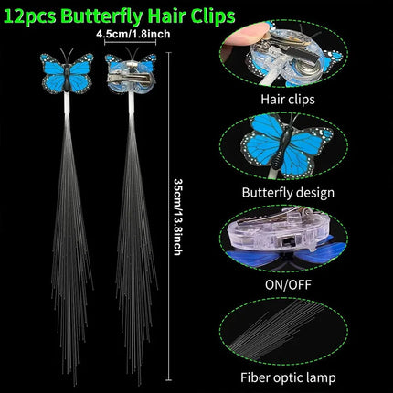Fashion LED Luminous Hair Scrunchies Light Up Glowing Scrunchy Hair Band For Girls Flashing Hair Tie Hair Rope Hair Accessories