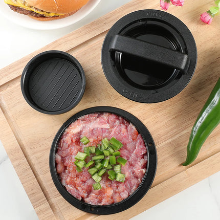 Hamburger Meat Press Maker Round Shape Non-Stick Stuffed Burger Patties Beef Grill Pie Press Mould Maker Kitchen Accessories ﻿