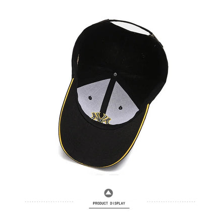 Fashion Letters MY Embroidery Baseball Cap For Women Men Cotton Unisex-Teens Snapback Flat Bill Hip Hop Tide Hats Visors Sun Hat