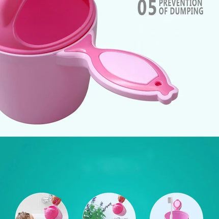 Baby Shampoo Rinse Cup Protect Your Baby Eyes Multifunctional Bathing Supplies Shower Tools for Kids