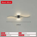A-Black-60cm / Warm White-NO RC