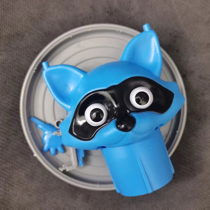 Cute Raccoon Dog Sheep Toilet Paper Holder Playful Bathroom Decor With Trash Can Lid Cover Unique Gift Idea Funny Home Accessory