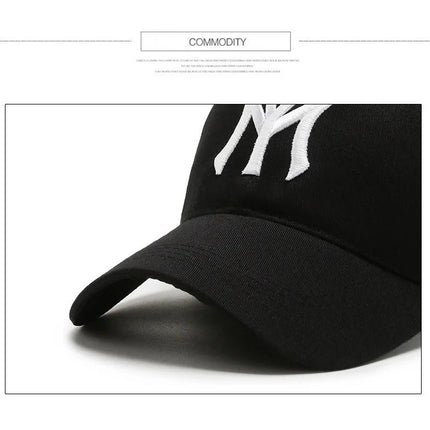 Fashion Letters Embroidery Baseball Caps Women Men Snapback Cap Female Male Visors Sun Hat Unisex Adjustable Cotton Trucker Hats