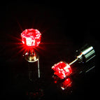 1 pcs / red earring / United States