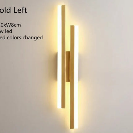 LED Bedroom Wall Lamp Wall Sconces Copper Line Pipe Acrylic Lampshade Indoor Lighting for Living Room Corridor Light Fixture
