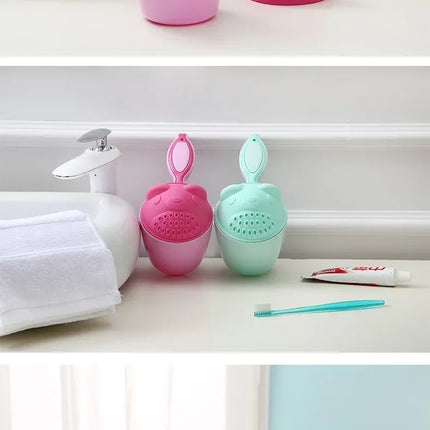 Baby Shampoo Rinse Cup Protect Your Baby Eyes Multifunctional Bathing Supplies Shower Tools for Kids