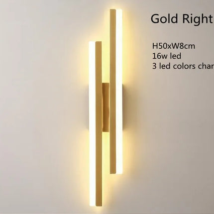 LED Bedroom Wall Lamp Wall Sconces Copper Line Pipe Acrylic Lampshade Indoor Lighting for Living Room Corridor Light Fixture