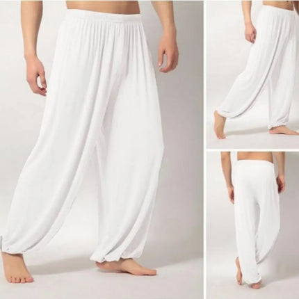 Men Pants Casual Baggy Yoga Harem Pants Summer Loose Breathable Casual Baggy Trousers Joggers Sweatpants men clothing