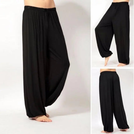 Men Pants Casual Baggy Yoga Harem Pants Summer Loose Breathable Casual Baggy Trousers Joggers Sweatpants men clothing